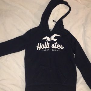 Hollister soft zip up jacket!